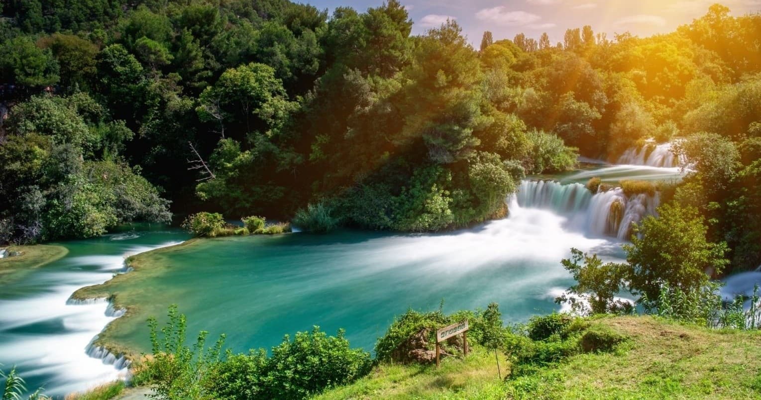 Krka Waterfalls Adventure with Waterworld d.o.o. in Split