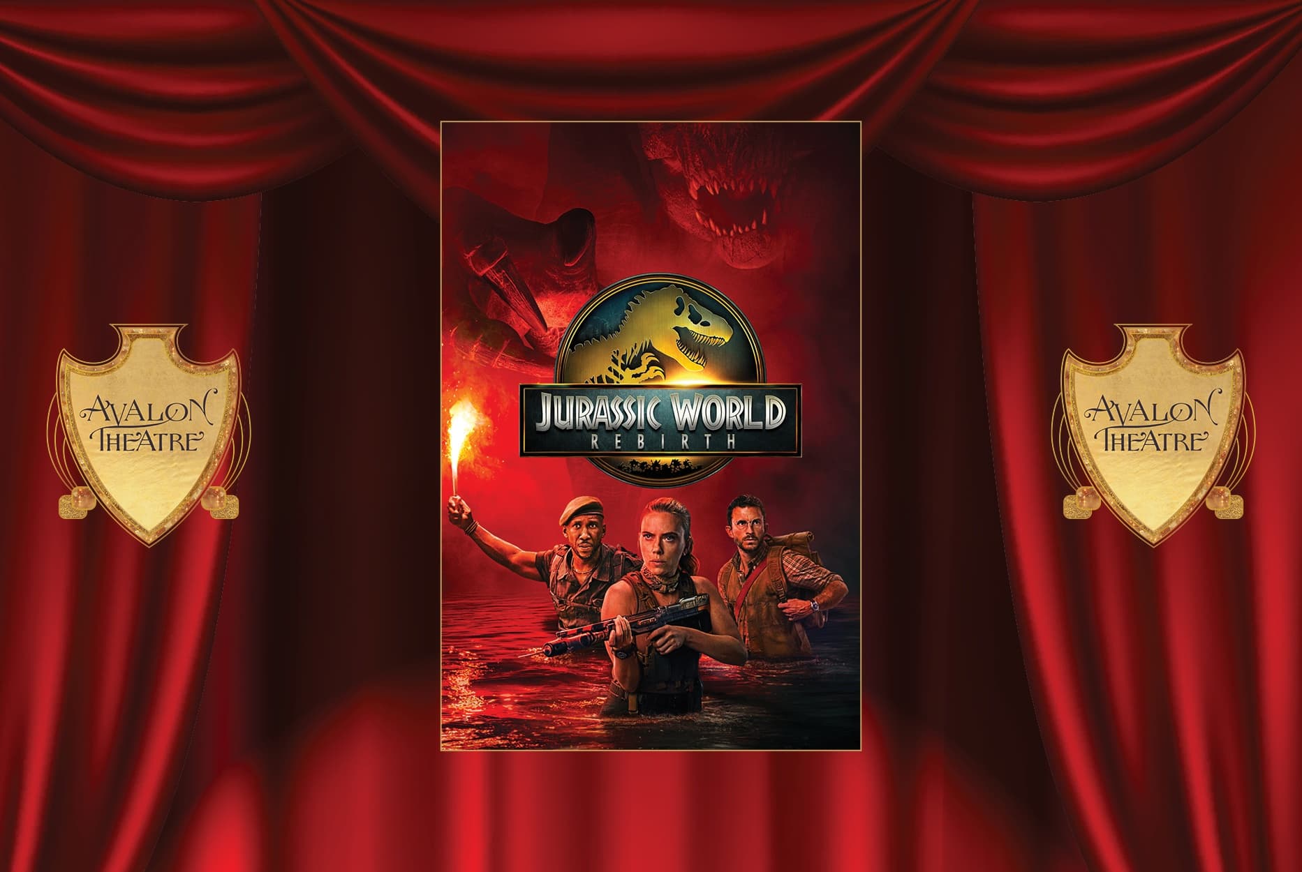 Jurassic World Rebirth at Avalon Theatre - Island Screening Guide