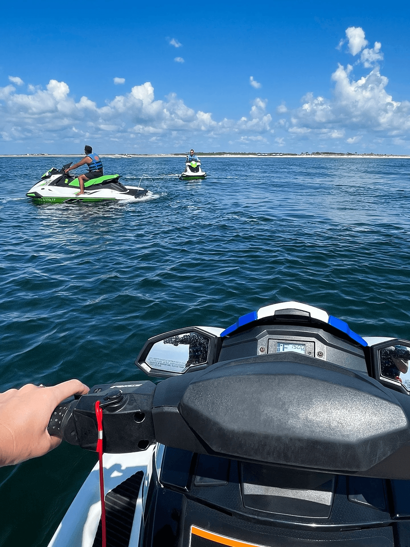 Race the Emerald Coast: Jet Ski Rentals & Crab Island Access in Destin