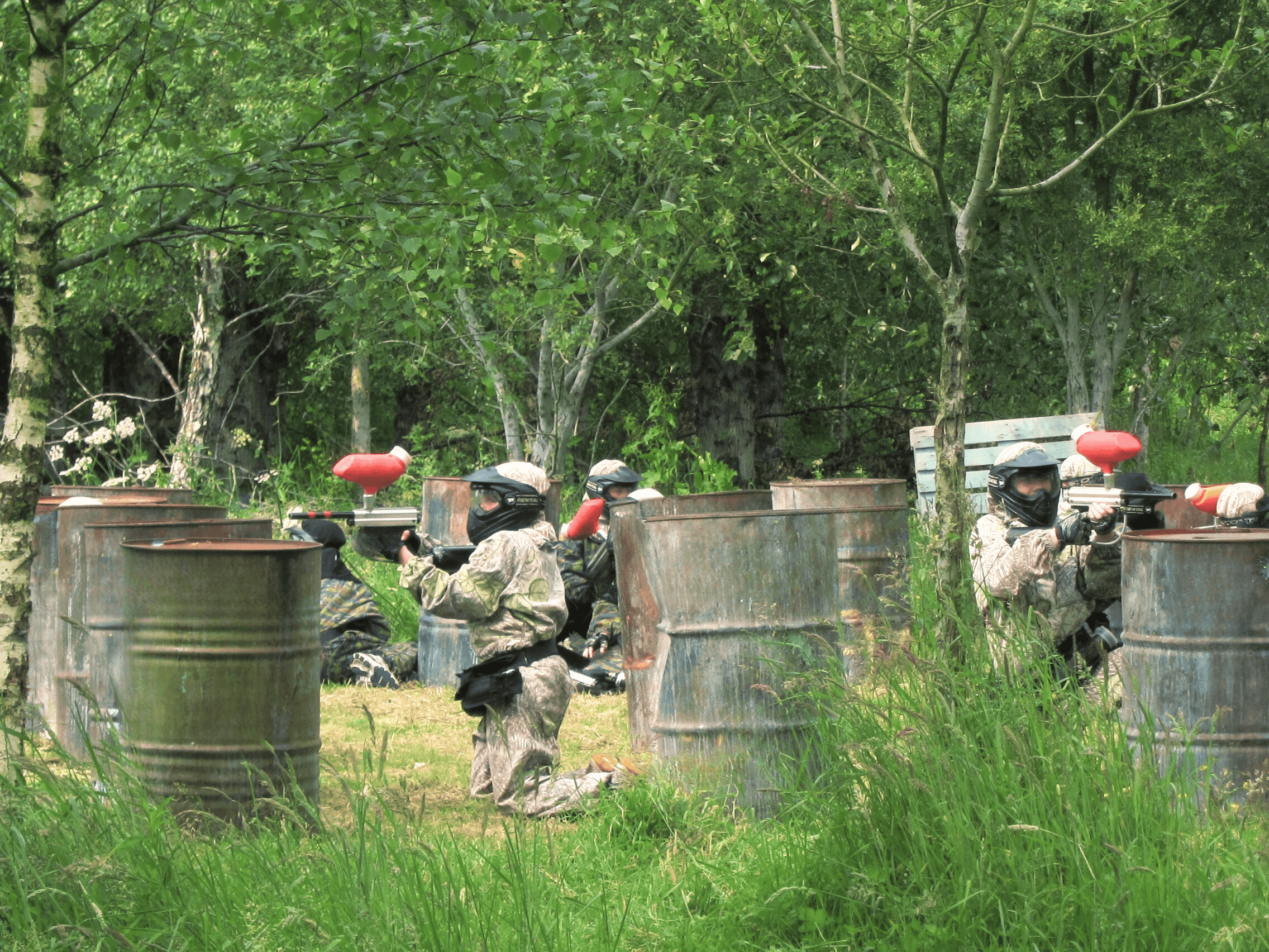 Paintball Thrills with Splash Rafting in Aberfeldy
