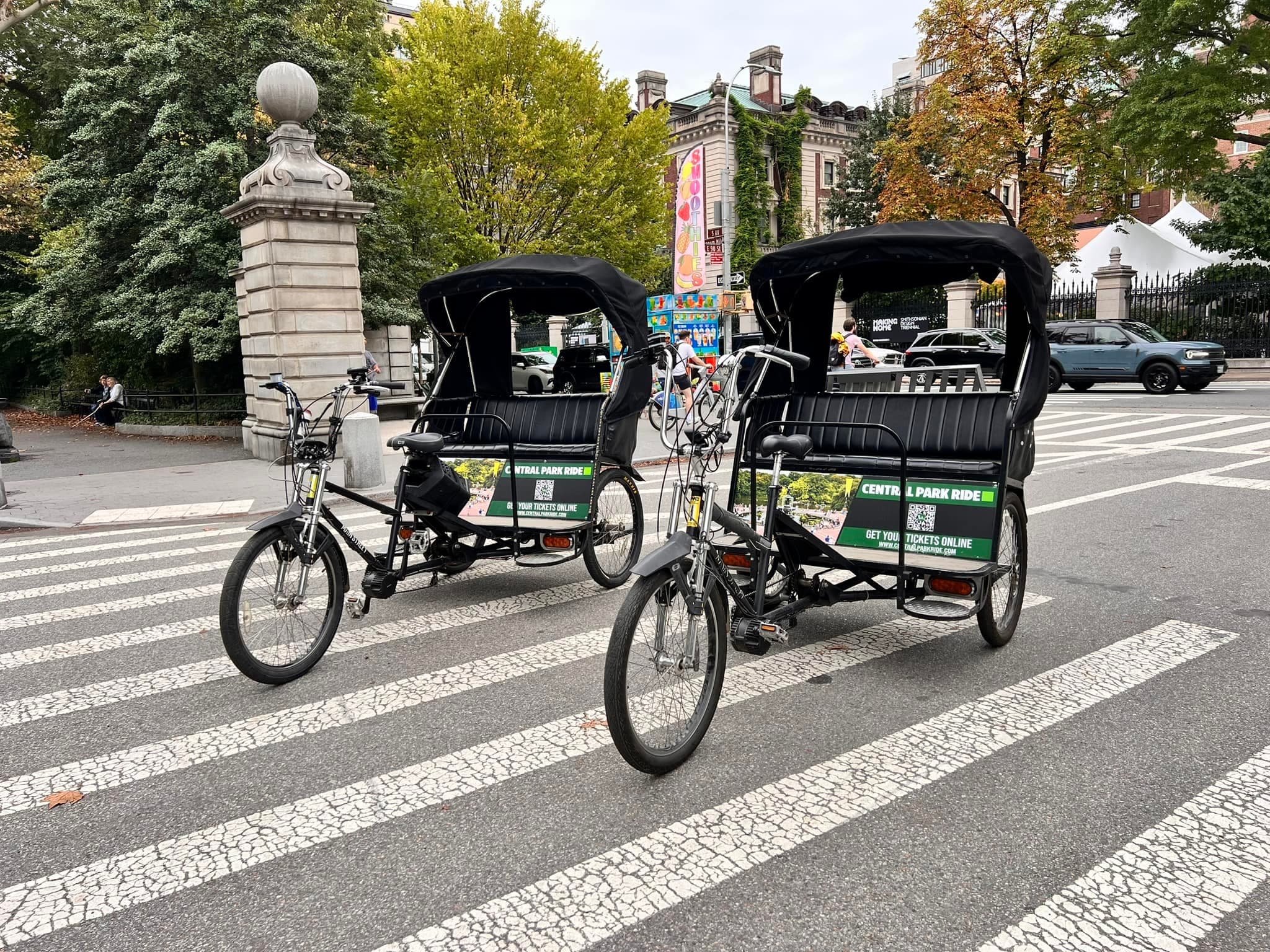 Home Alone 2 Pedicab Tour with Central Park Ride in NYC