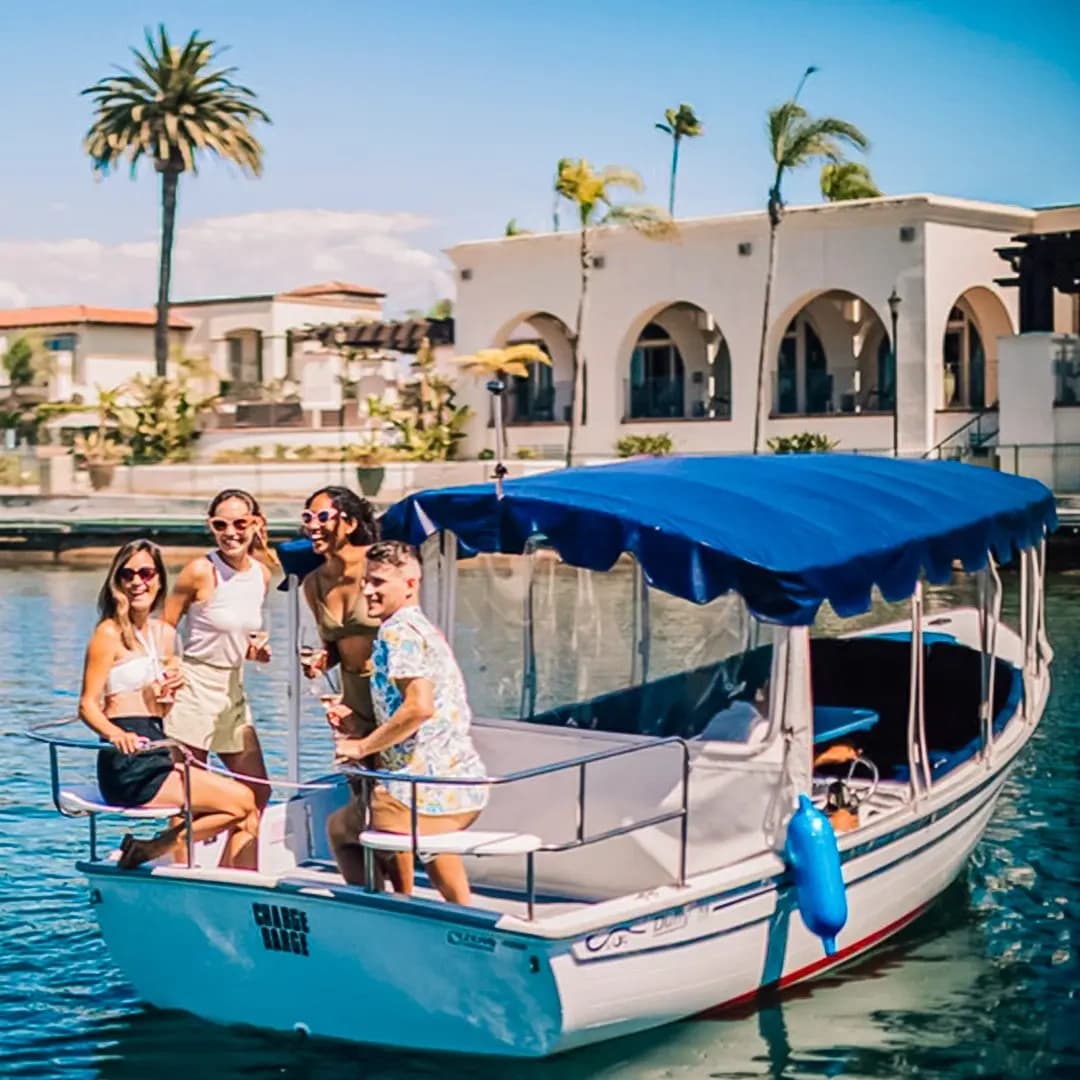 Electric Duffy Boat Cruise at La Playa Cove: Relaxing San Diego Waterfront Adventure