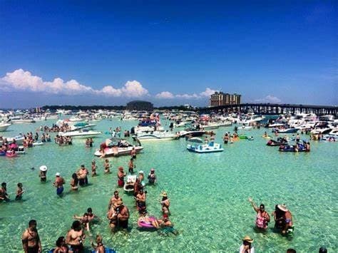 Crab Island Water Adventures with Go With the Flow Charters in Fort Walton Beach