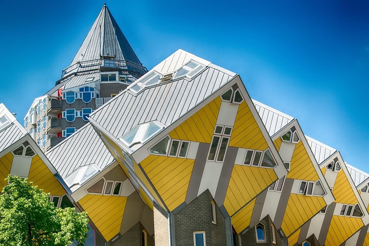 Rotterdam & Delft in a Day: Cube Houses, Markthal and Delft Blue from Amsterdam