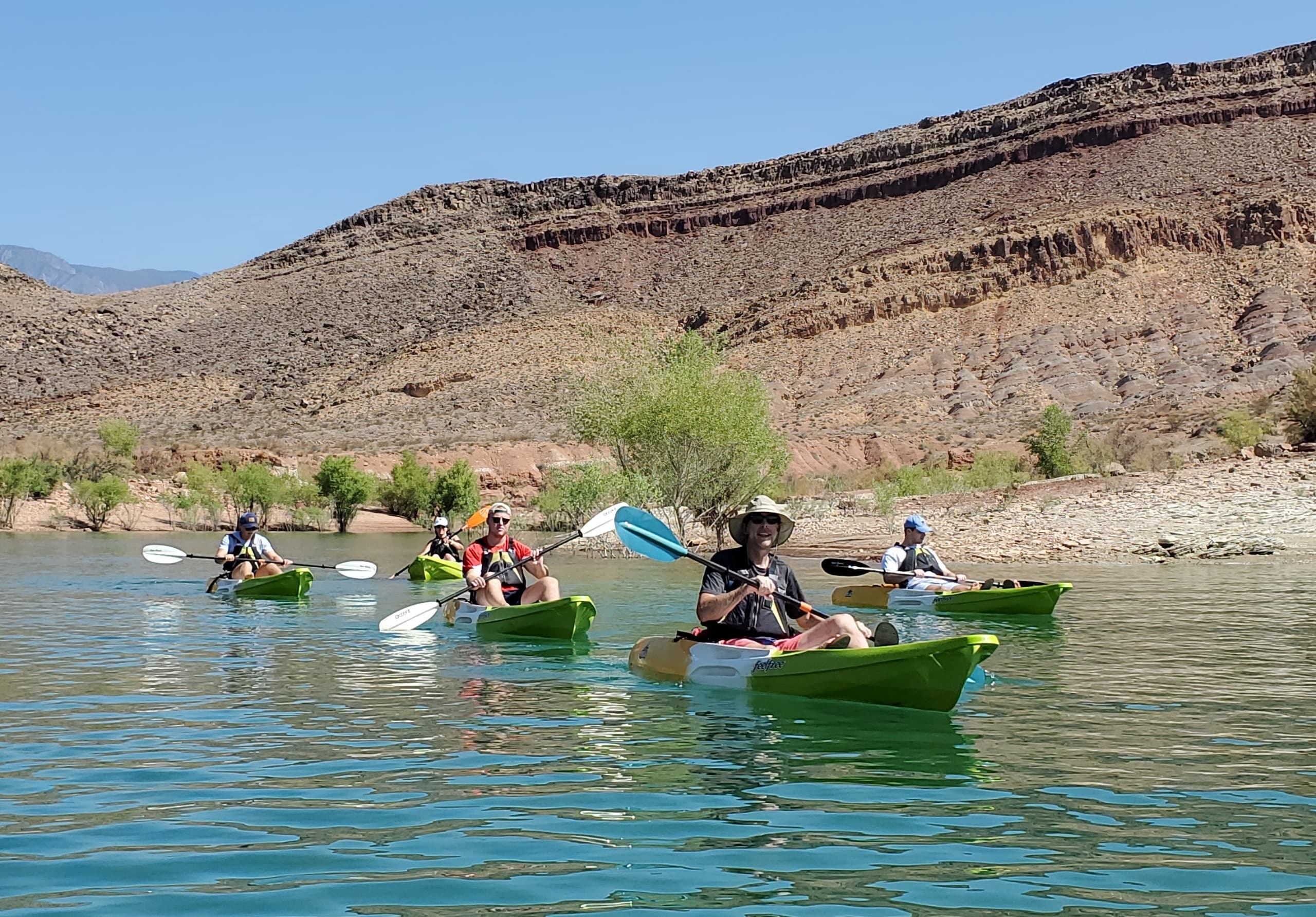 Movara Paddle Tour and Clinic at Gunlock, Utah