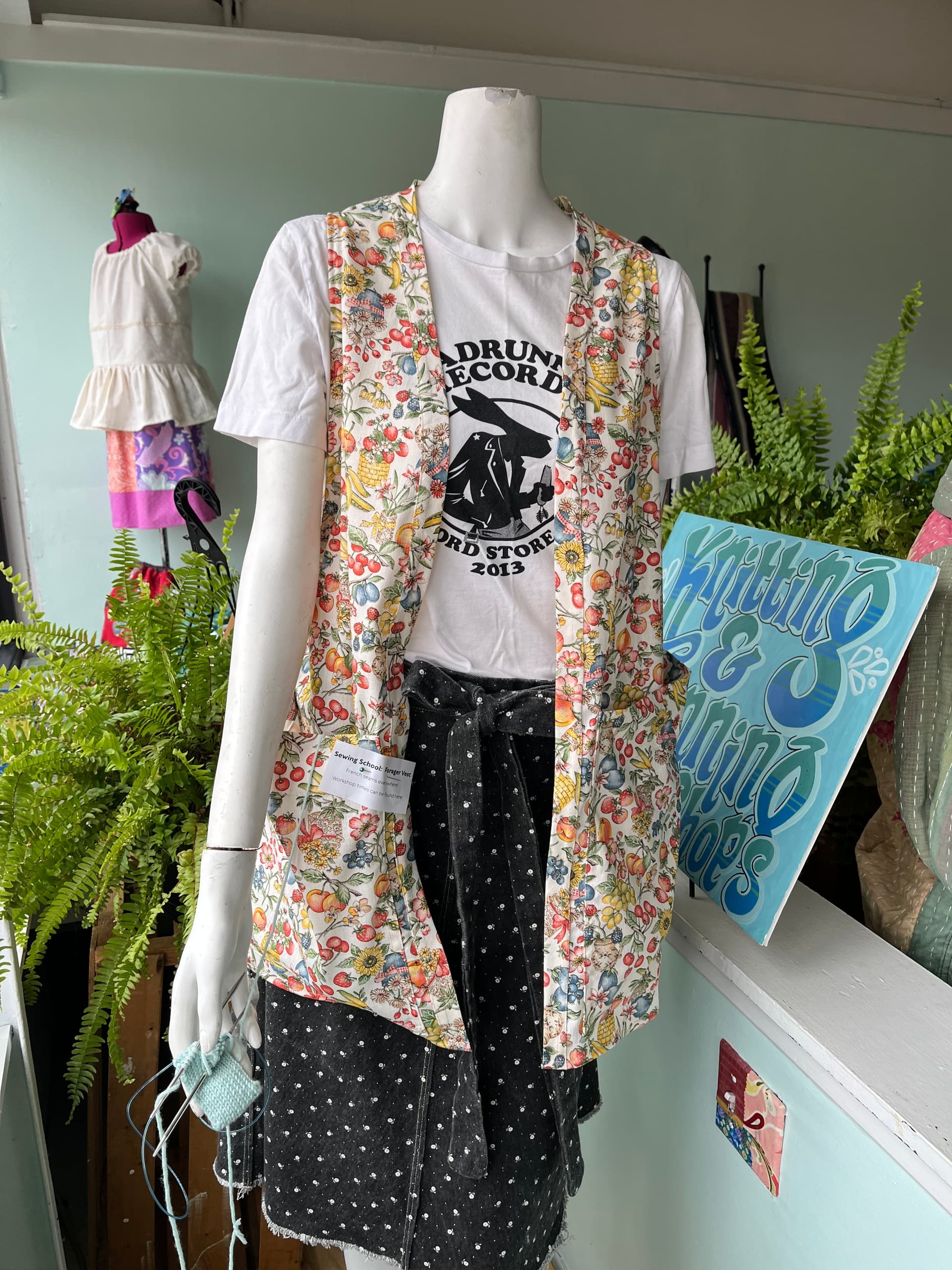 Make a Forager Vest: Practical Sewing Workshop in Minneapolis