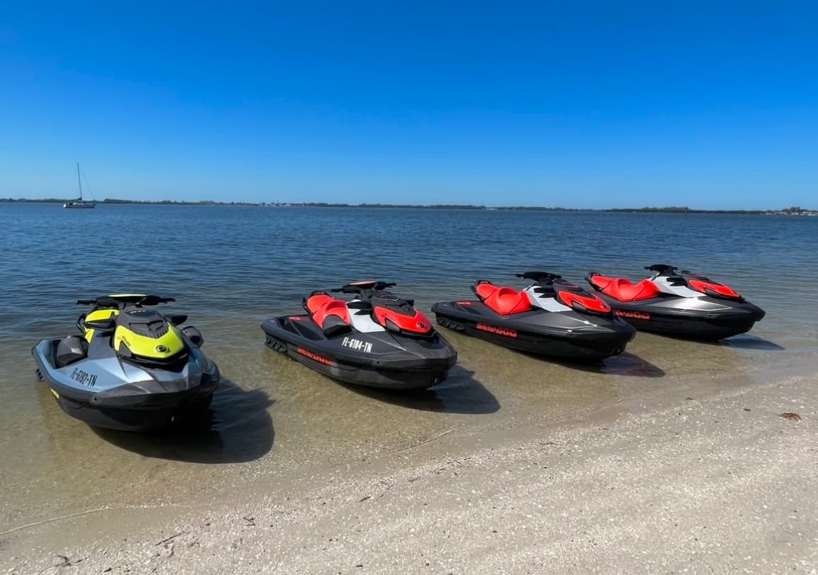 Jet Ski Rentals with Seaside Island Adventures in Bradenton