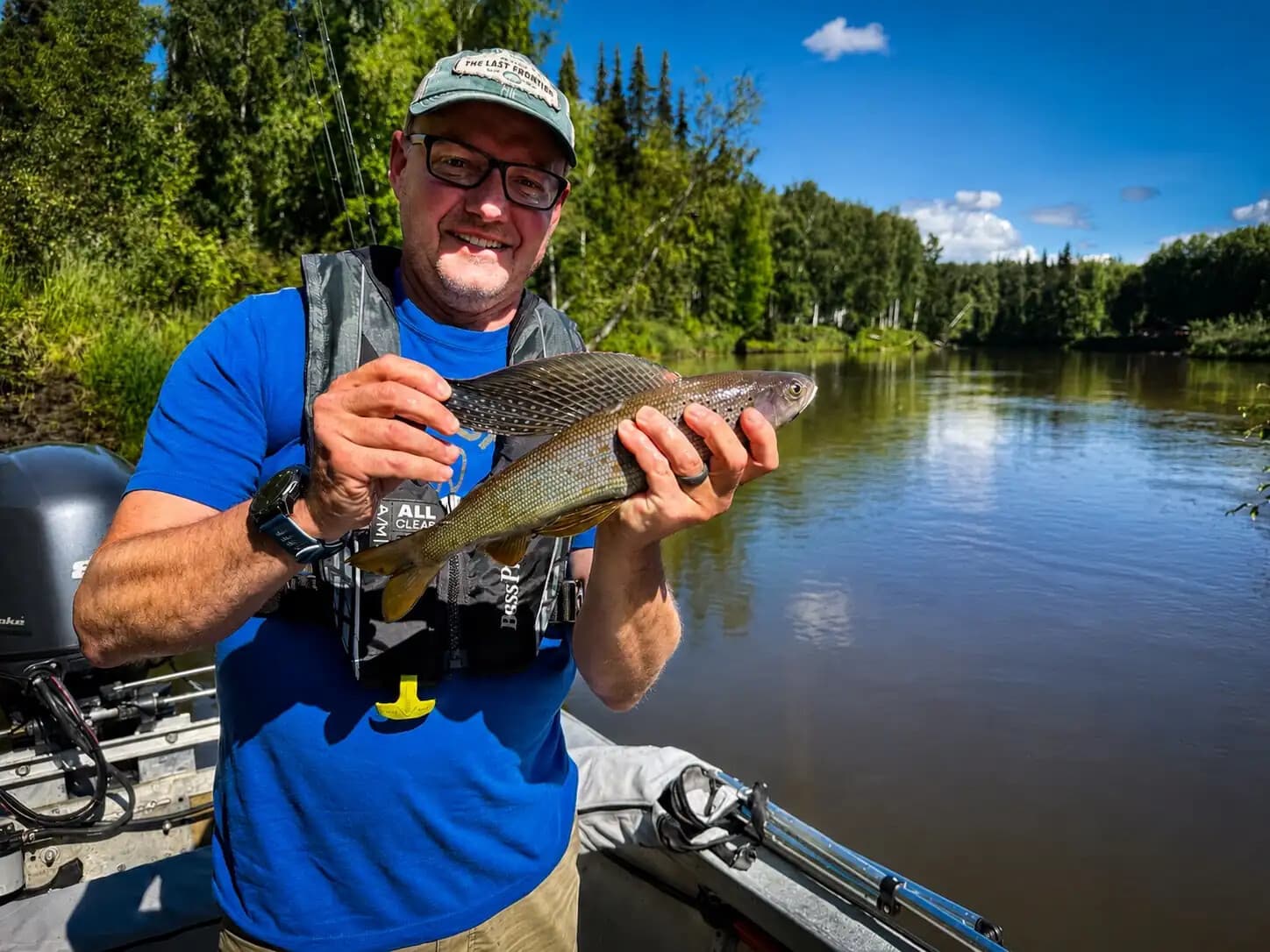 Jet-Boat Arctic Grayling Fishing on the Chena River — 4.5-Hour Guided Trip from Fairbanks