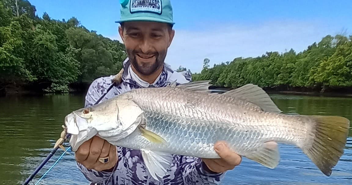 Estuary Fishing Adventure with Jungle Perch Angling Adventures in Queensland