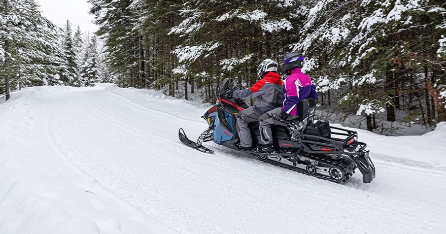 Explore Donnelly on a 2024 Polaris 1000 S4 Snowmobile
