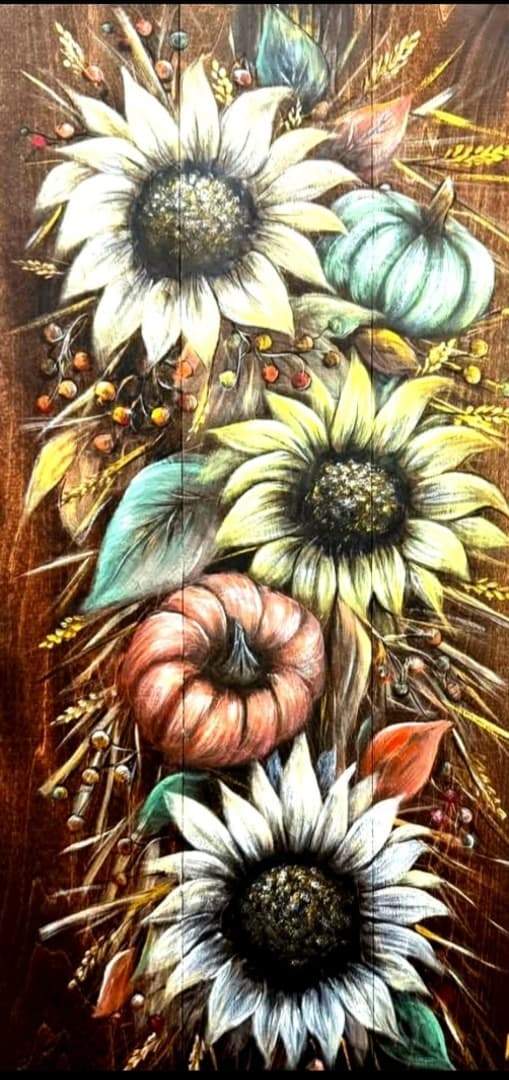 Fall Paint & Sip with Janet Lantz — Floral Pumpkin Painting in Altoona & Bedford