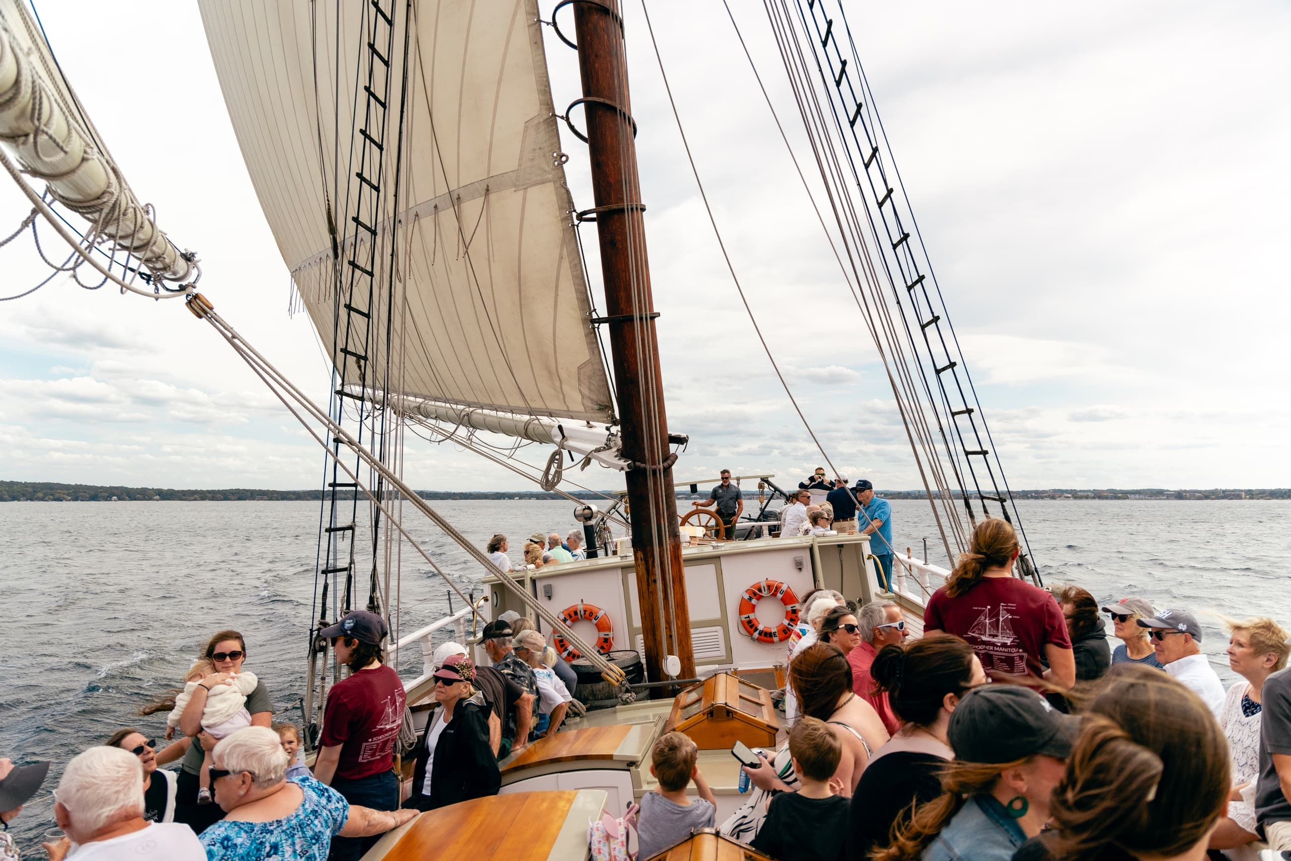 Manitou Evening Sail with Traverse Tall Ship Sailing in Traverse City
