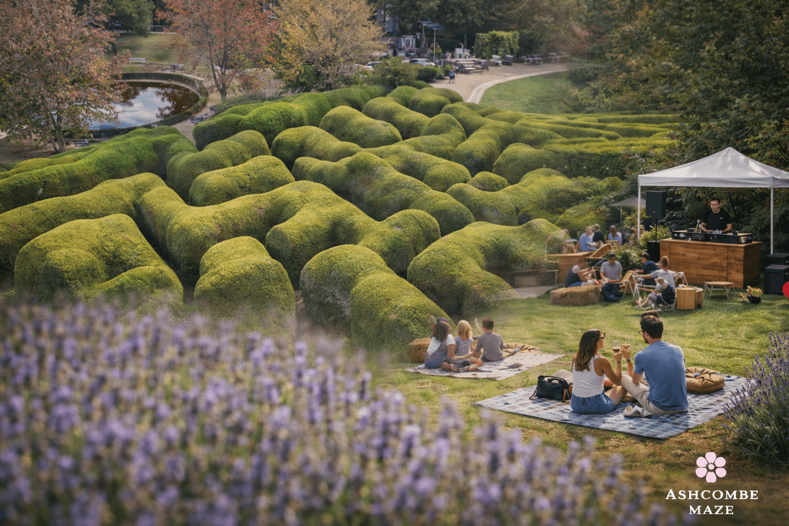 Sunday Mid-Summer Sounds at Ashcombe Maze: Pizza, Wine & Live Music in Shoreham