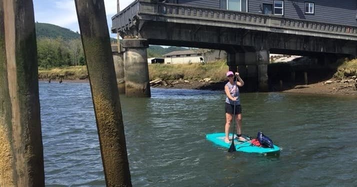 Hourly Stand Up Paddleboard Rental in Raymond, WA