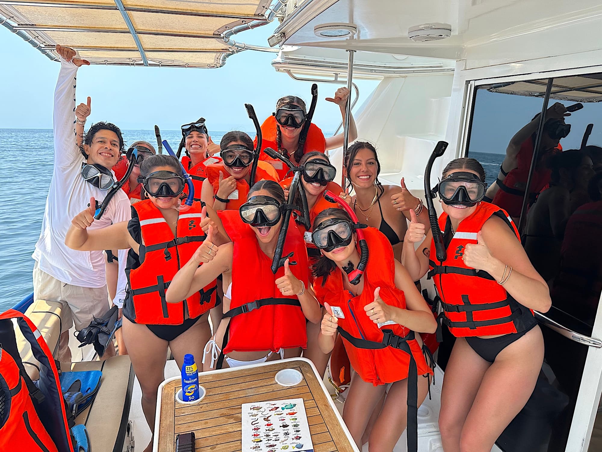 Snorkeling Los Arcos with Vallarta Yacht Rentals
