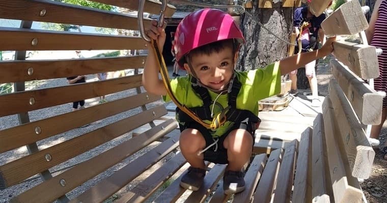 Family Adventure at Pirineus Parc Aventura in Catalonia