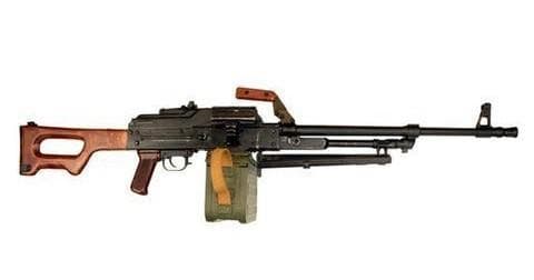 PKM Machine Gun Firing Experience in Las Vegas