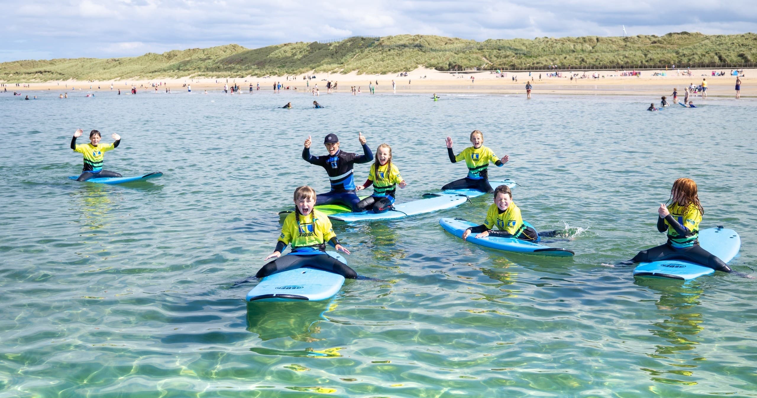 Summer Surf Camp in Portrush with Troggs Surf School