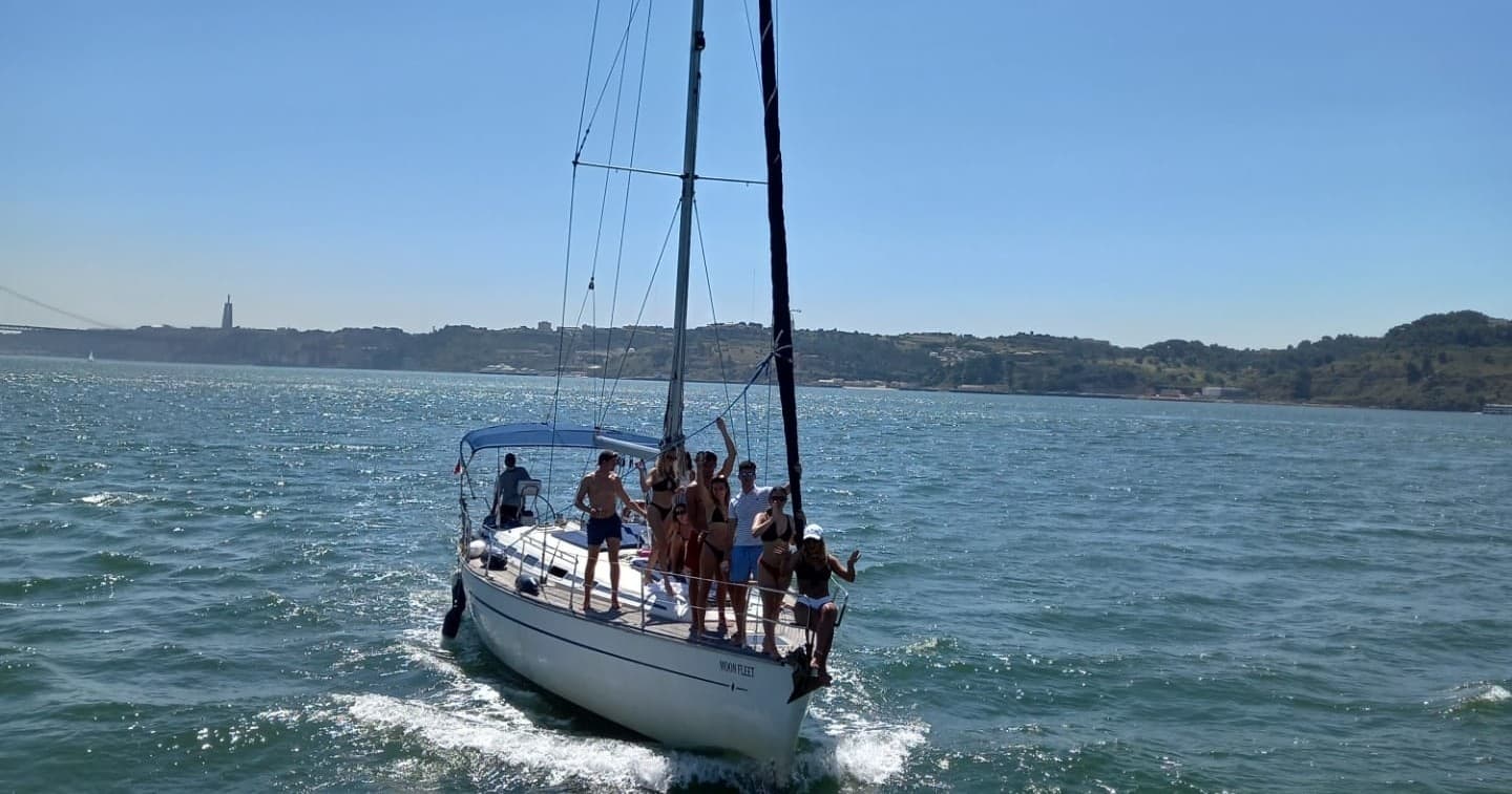 Sailing the Tagus River with Marlin Tours in Lisbon