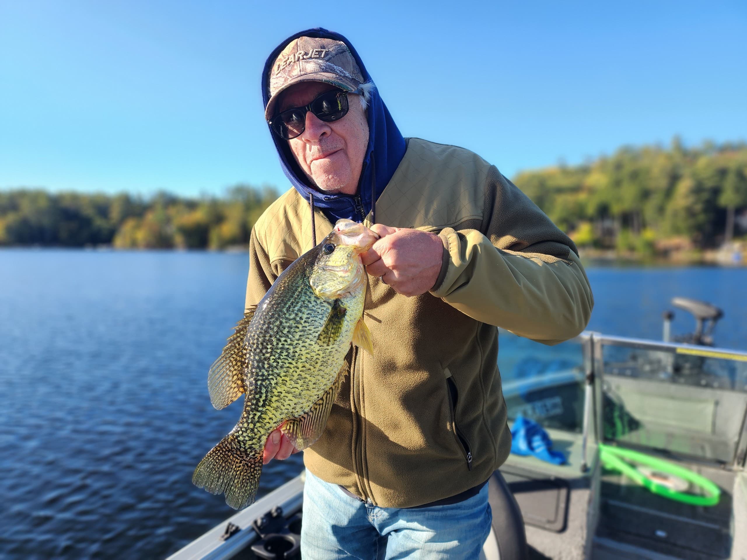 Hooking Trophies: Fall Black Crappie Fishing on Lake Winnipesaukee photo 1