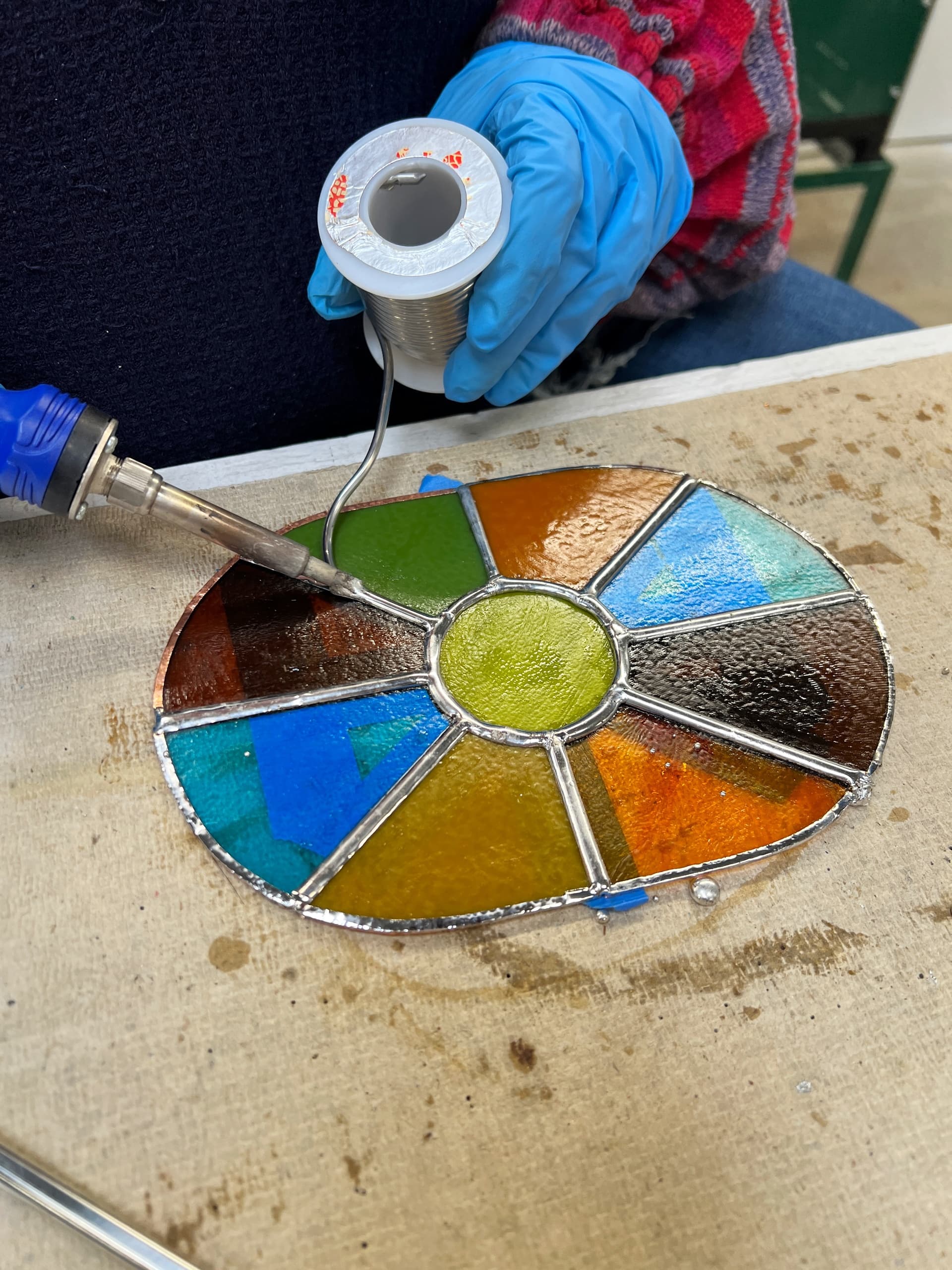 Discover Stained Glass Art: One Day Beginner Workshop in Denver, CO