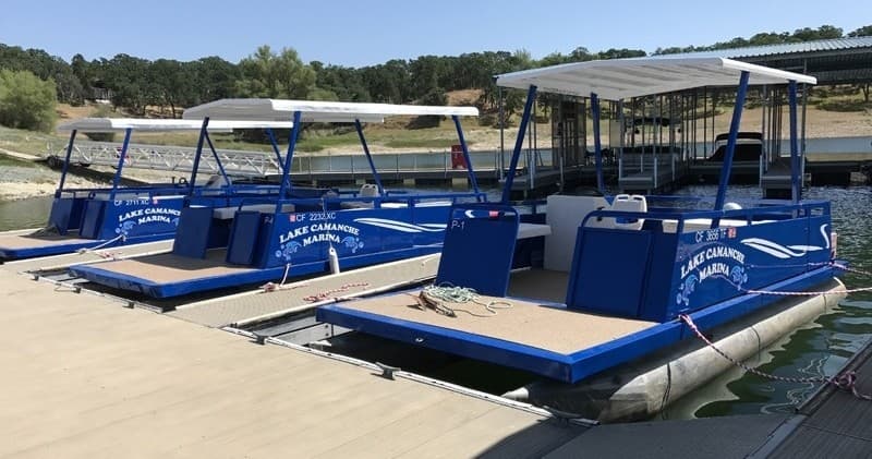 Patio Boat Experience at Lake Camanche in Valley Springs