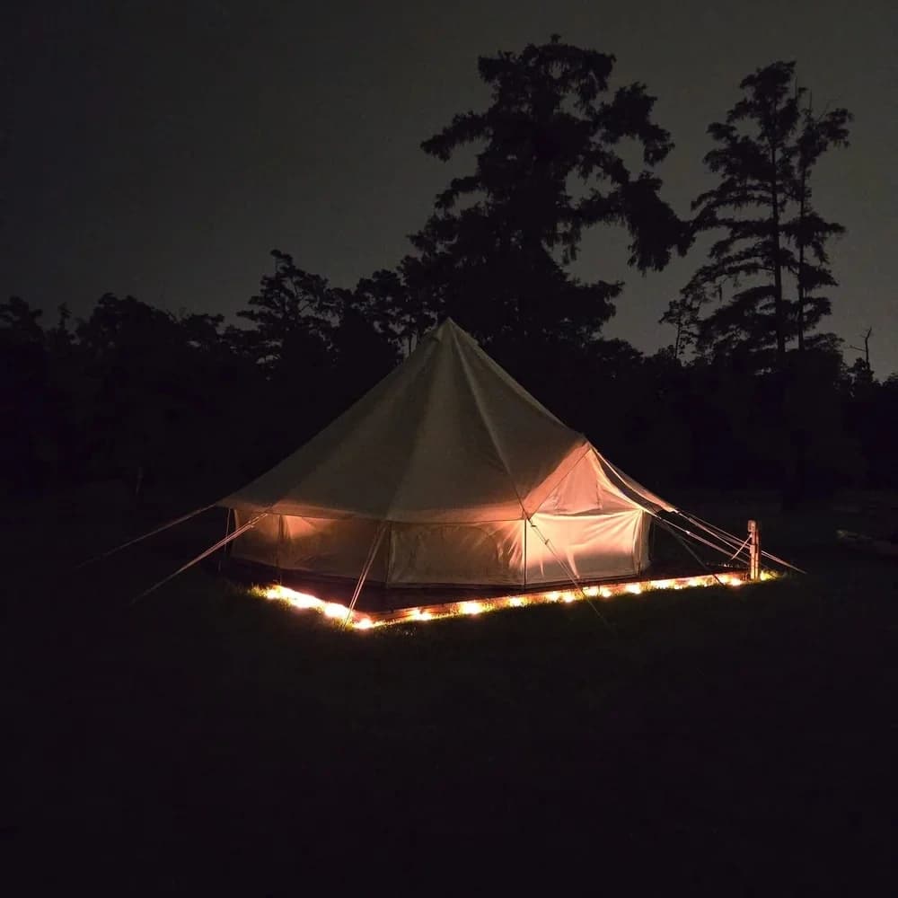 Riverside DIY Camping at Bayou Glamping Co. — Complete Glampsite Near Westlake, LA photo 4