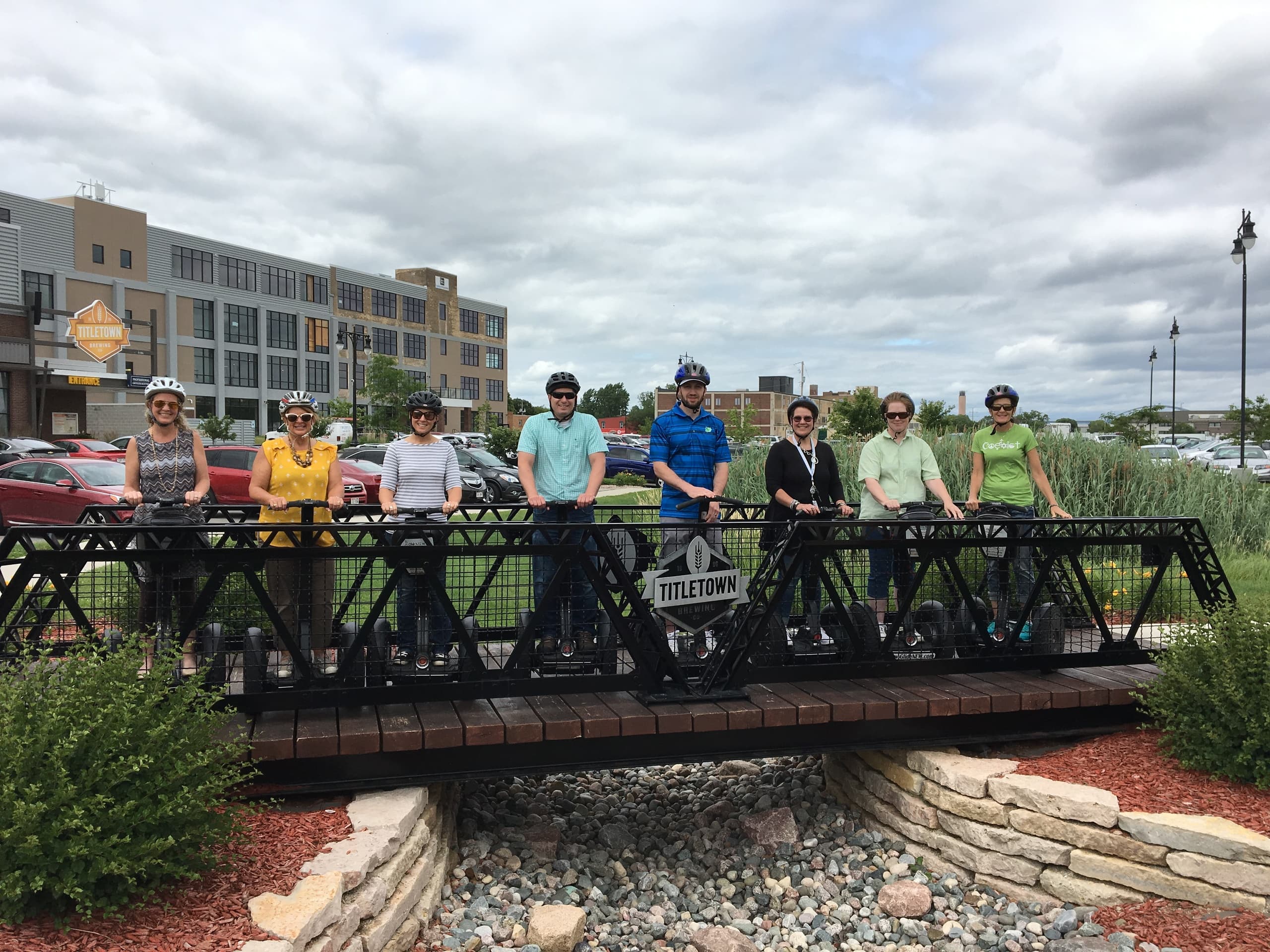 Segway Tours on Fox River Trail in Green Bay
