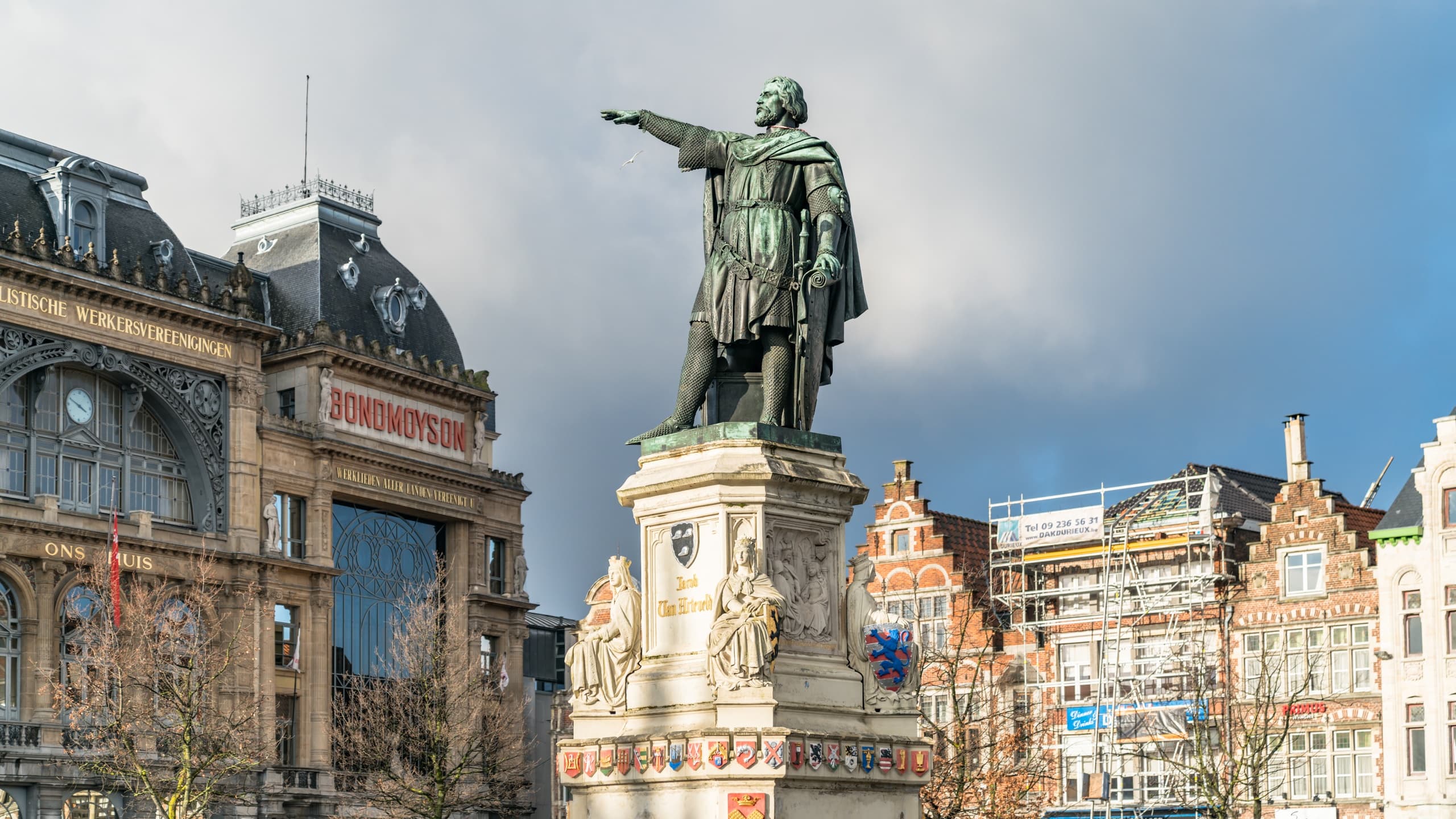 Explore Ghent’s Medieval Heart: Private Historical Tour of Legends and Landmarks
