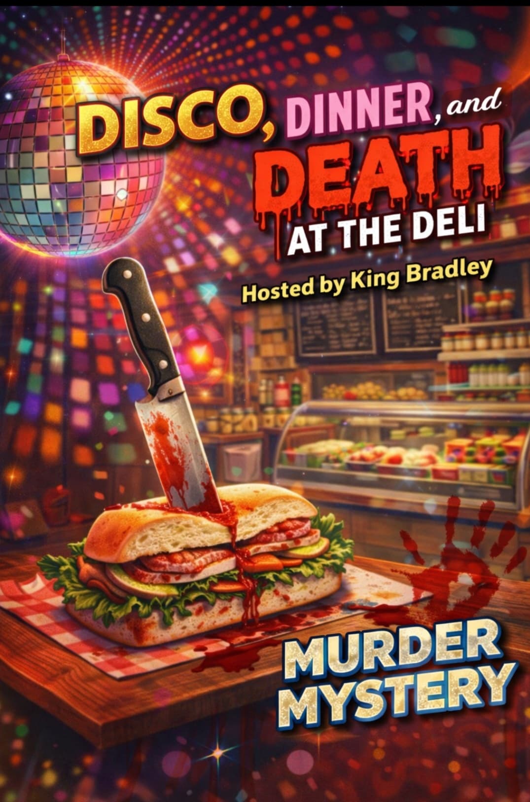 Disco Dinner and Death at The Deli: 1970s Murder Mystery in Remington, VA photo 1