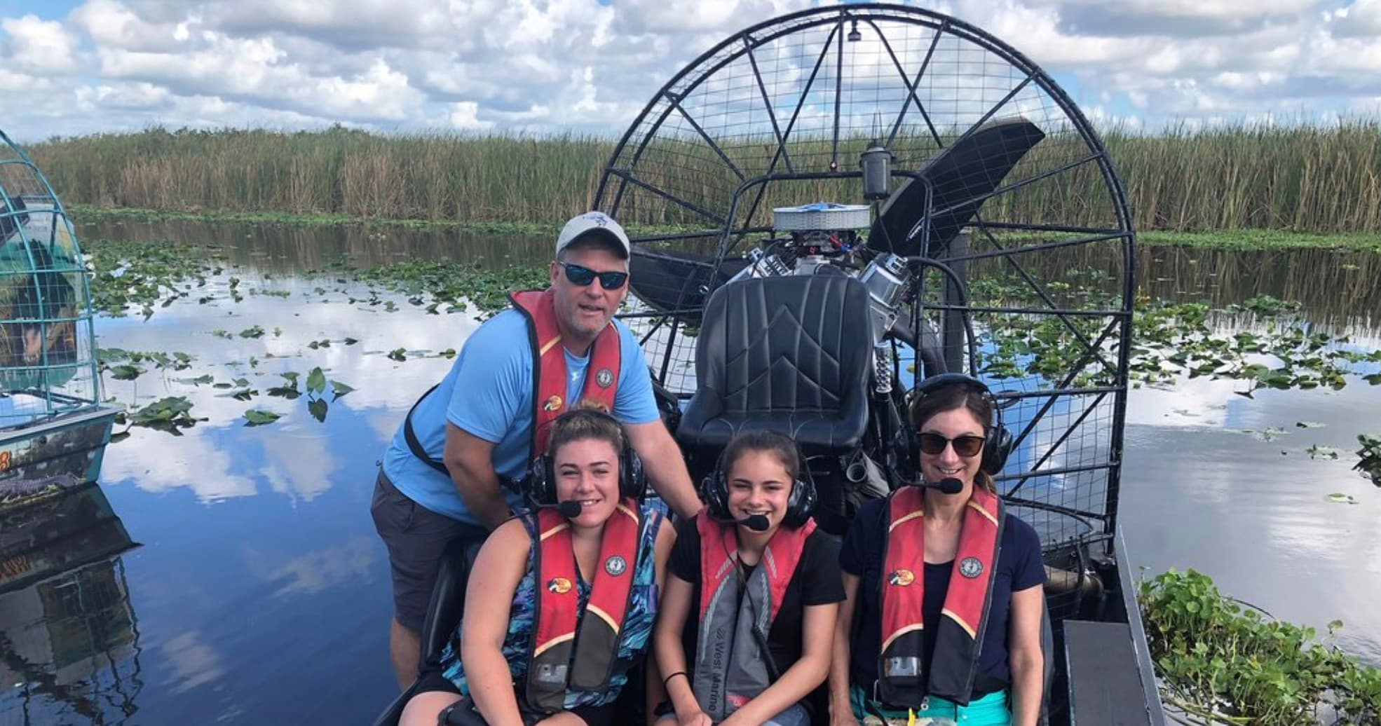 Ken's Airboat Rides team