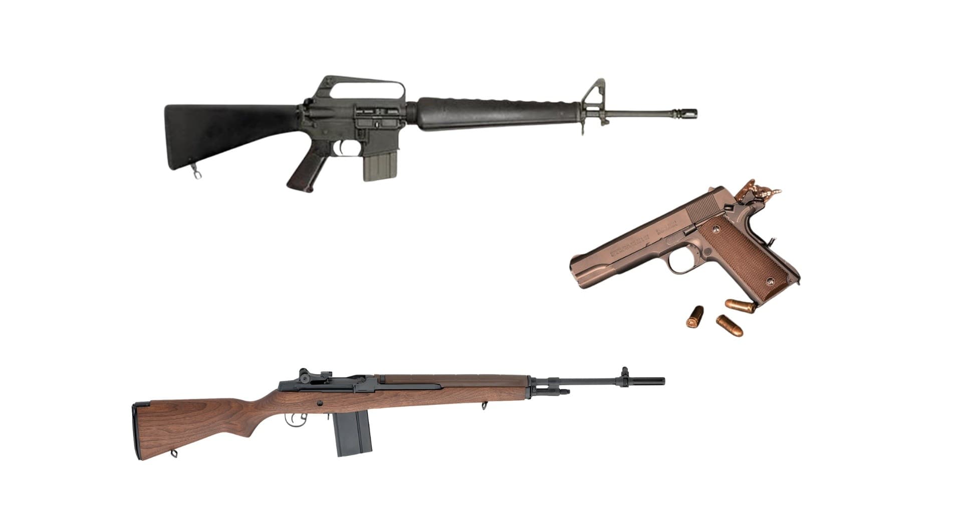 Vietnam-Era Firearms Experience in Albuquerque: M16A1, M1A & 1911 photo 1