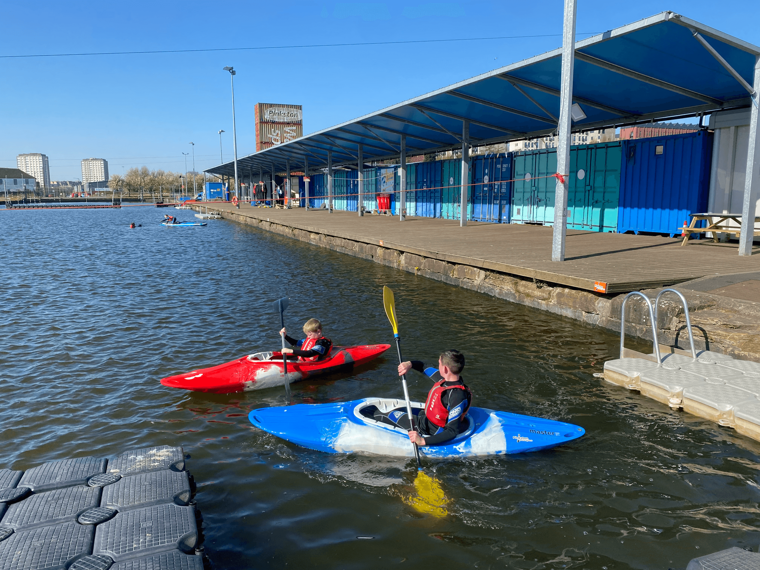 Water Activities at Pinkston Watersports: Family Kayak Taster