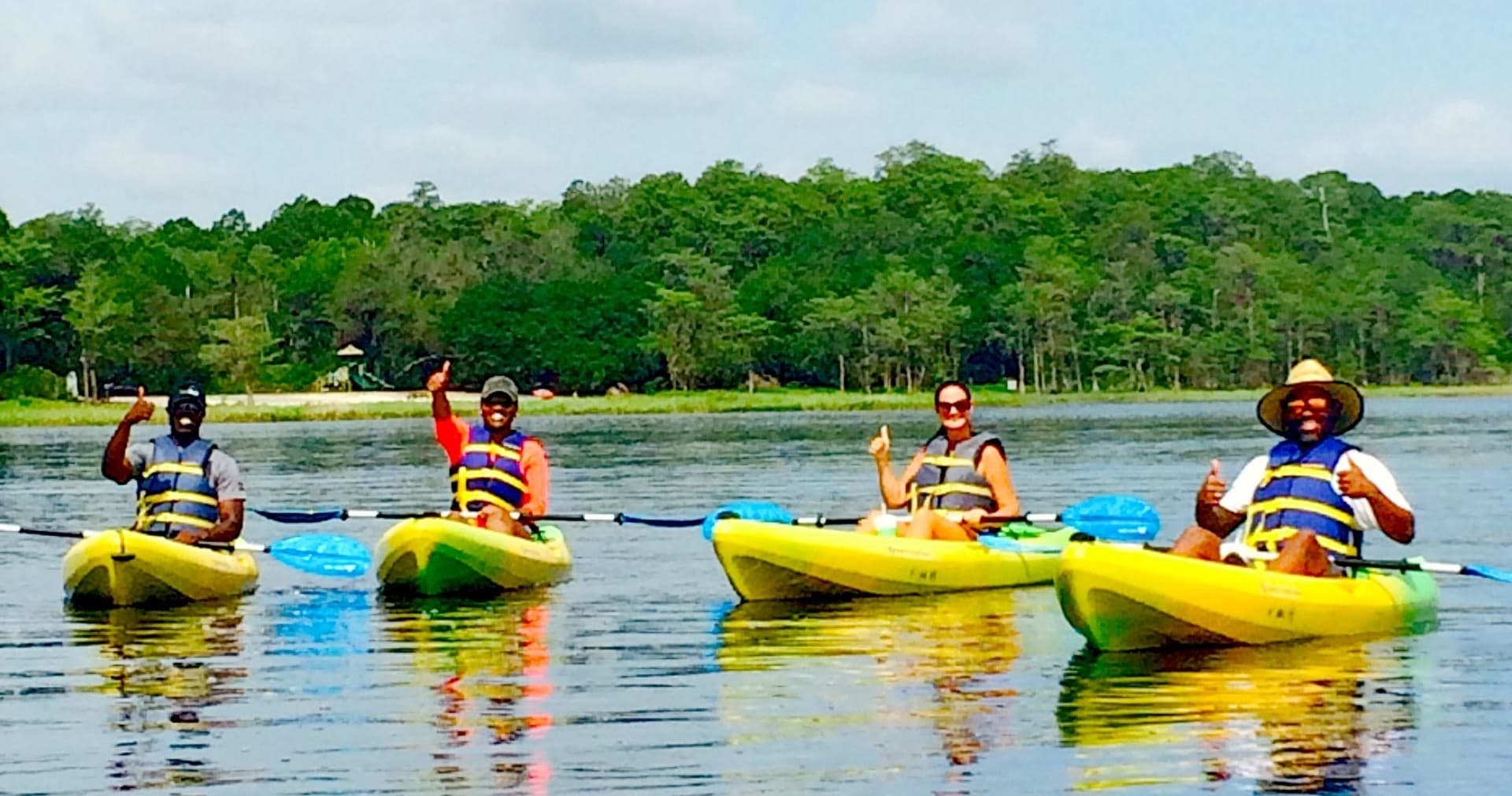 Guided Kayak Tours on Hammond Lake in Florida
