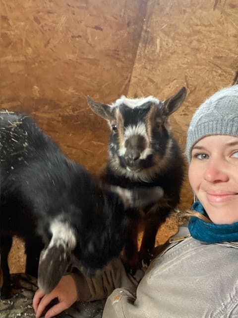 Winter Snouts & Snuggles: Farm Visit in Martintown photo 2