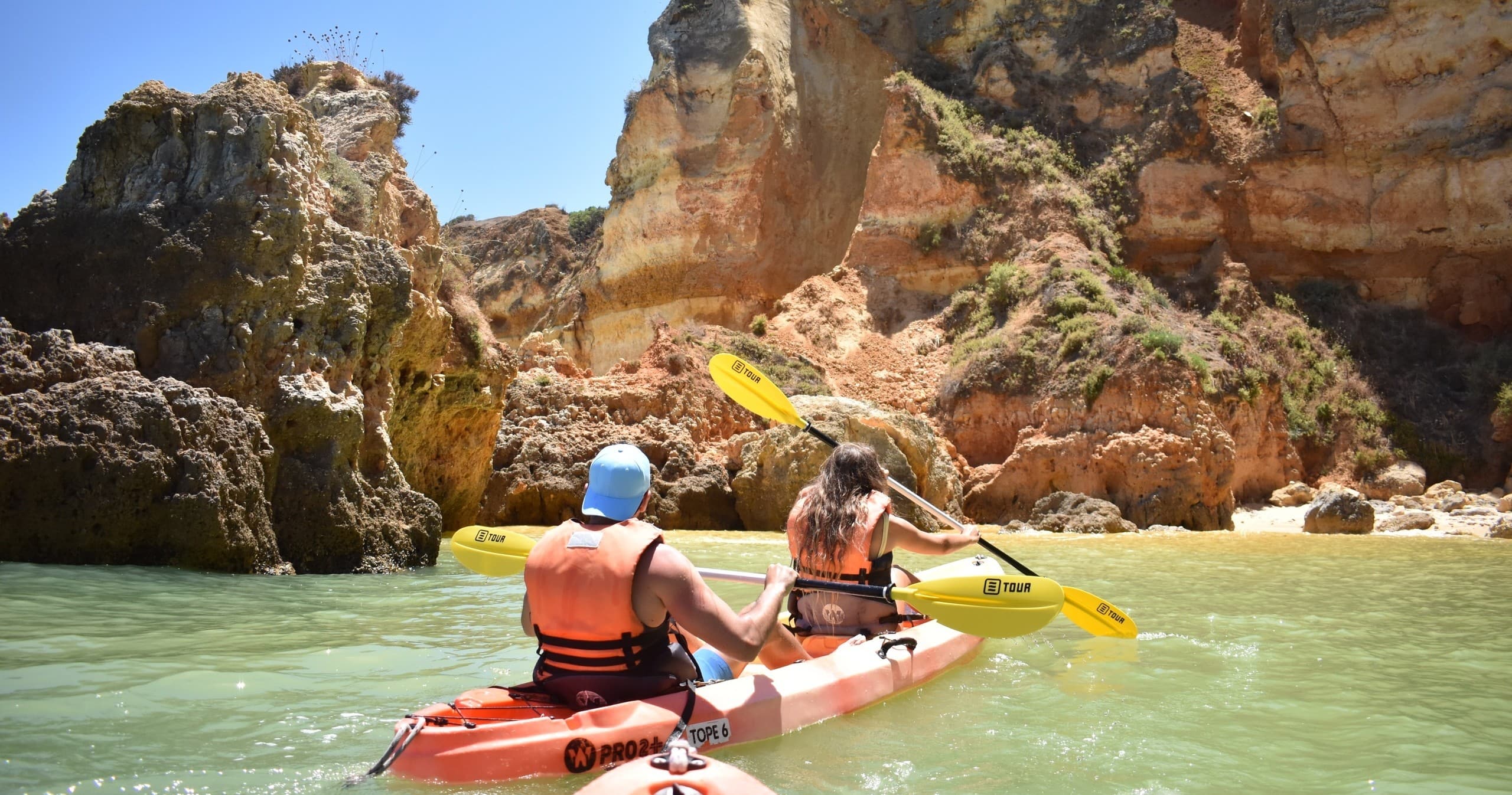 Ponta da Piedade Kayak Tour in Lagos: Sea Caves Adventure