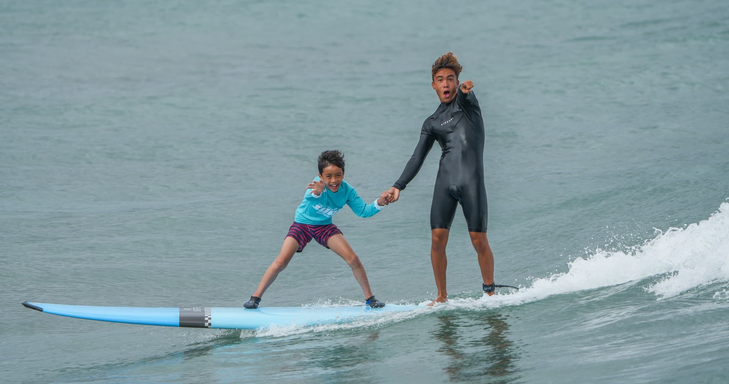Kids Surf Lesson at Jamie O’Brien School of Surf: Family Water Fun in Hawaii