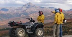 ATV Tour with Dining at Black Diamond Resort in Healy, Alaska