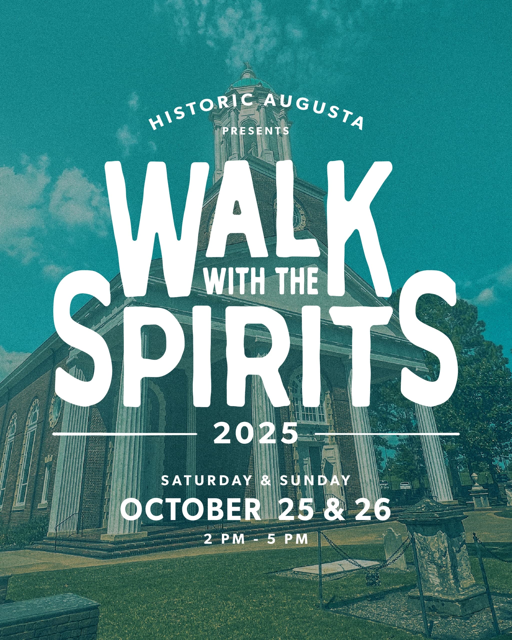 Explore Augusta’s Haunted Heritage: Walk with the Spirits at Saint Paul’s Churchyard 2025