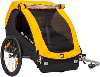 Family Fun with Burley Bee Child Trailer in New Buffalo, MI