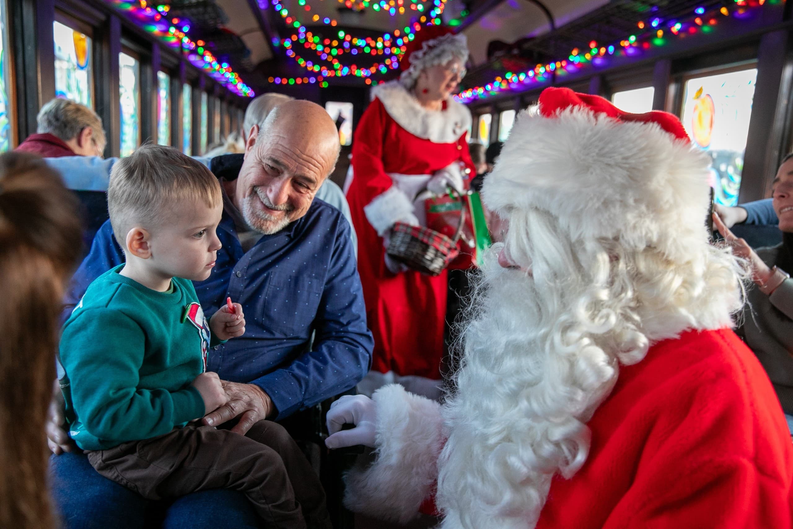 North Pole Limited: Steamtown's Holiday Train Ride with Santa in Scranton photo 2