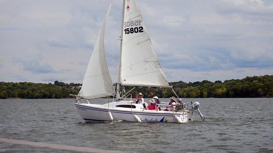 Learn Keelboat Sailing in Nashville: ASA 101 on Catalina 22s at Hamilton Creek Marina