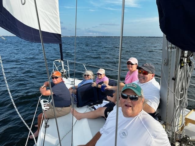 Wine Down Sailing fleet