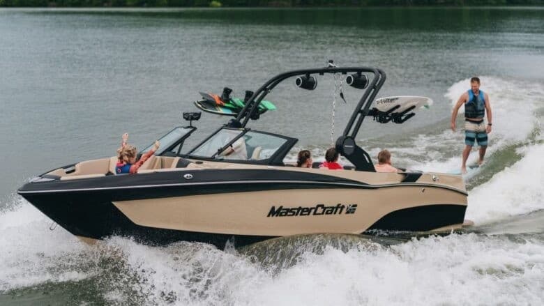 Lake Hopatcong 22-Foot Wakeboat - Wakesurf, Cruise & Group Rentals photo 1