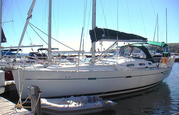 Sailing Charters on a 39’ Beneteau in Bayfield, WI