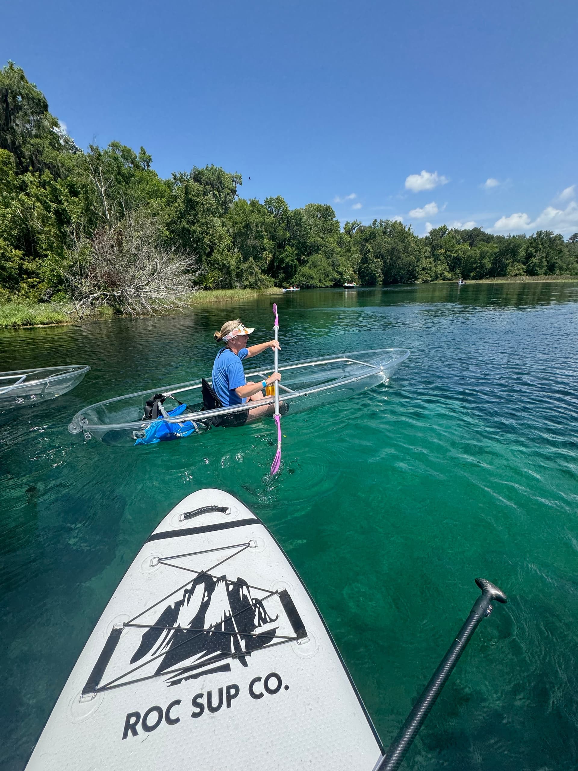 Private Guided Kayak Tour on Rainbow River — Dunnellon Florida Springs photo 2
