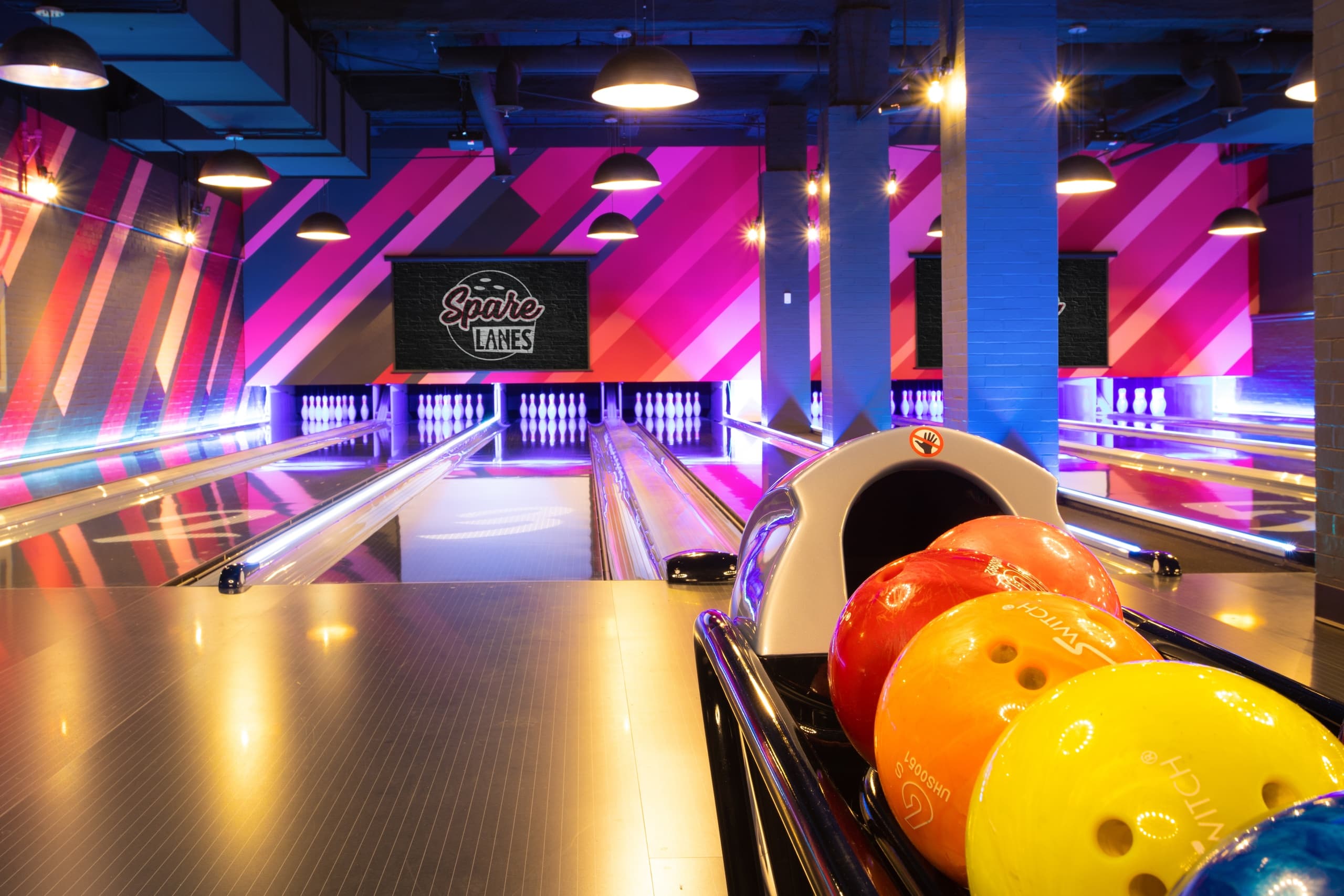 Indoor Bowling at Spare Lanes in Buffalo