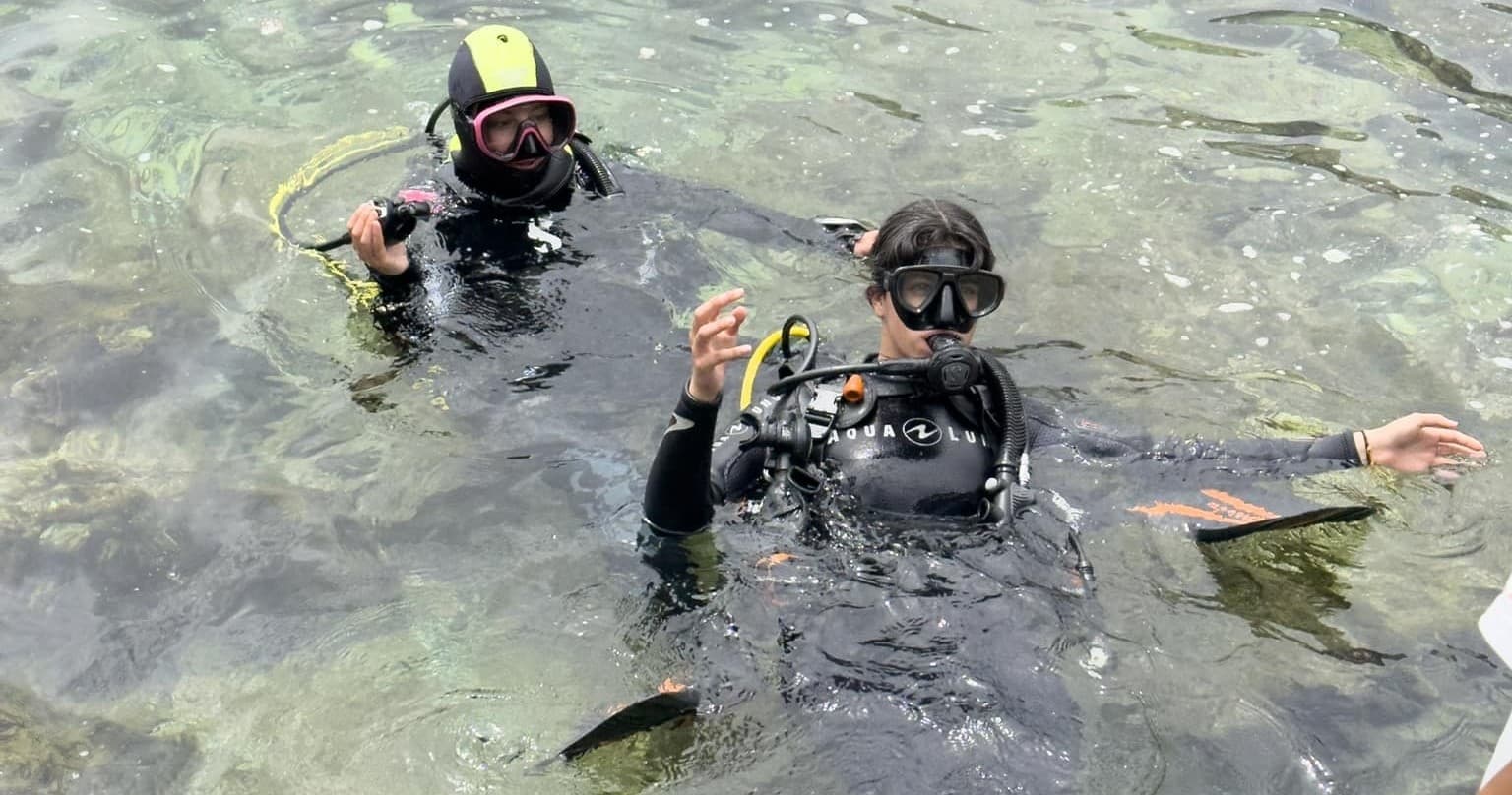 Introductory Diving with Nike Diving in Mazzarò, Sicilia