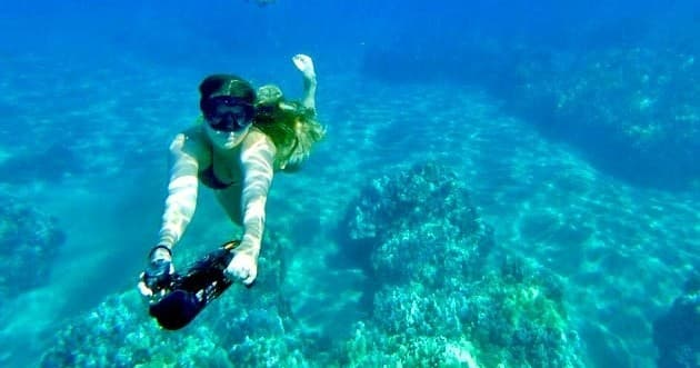 Wailea Scuba, Surf & Paddle’s Scooter Snorkel in Kihei