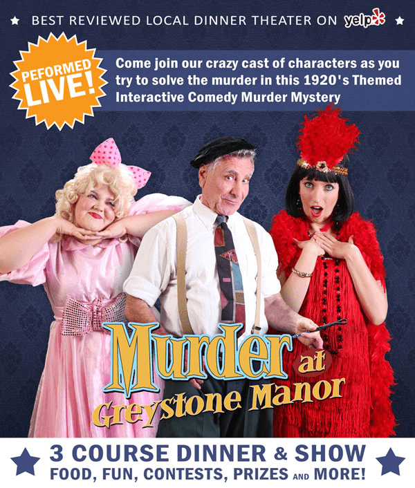 Murder at Greystone Manor Show & Dinner in Scottsdale